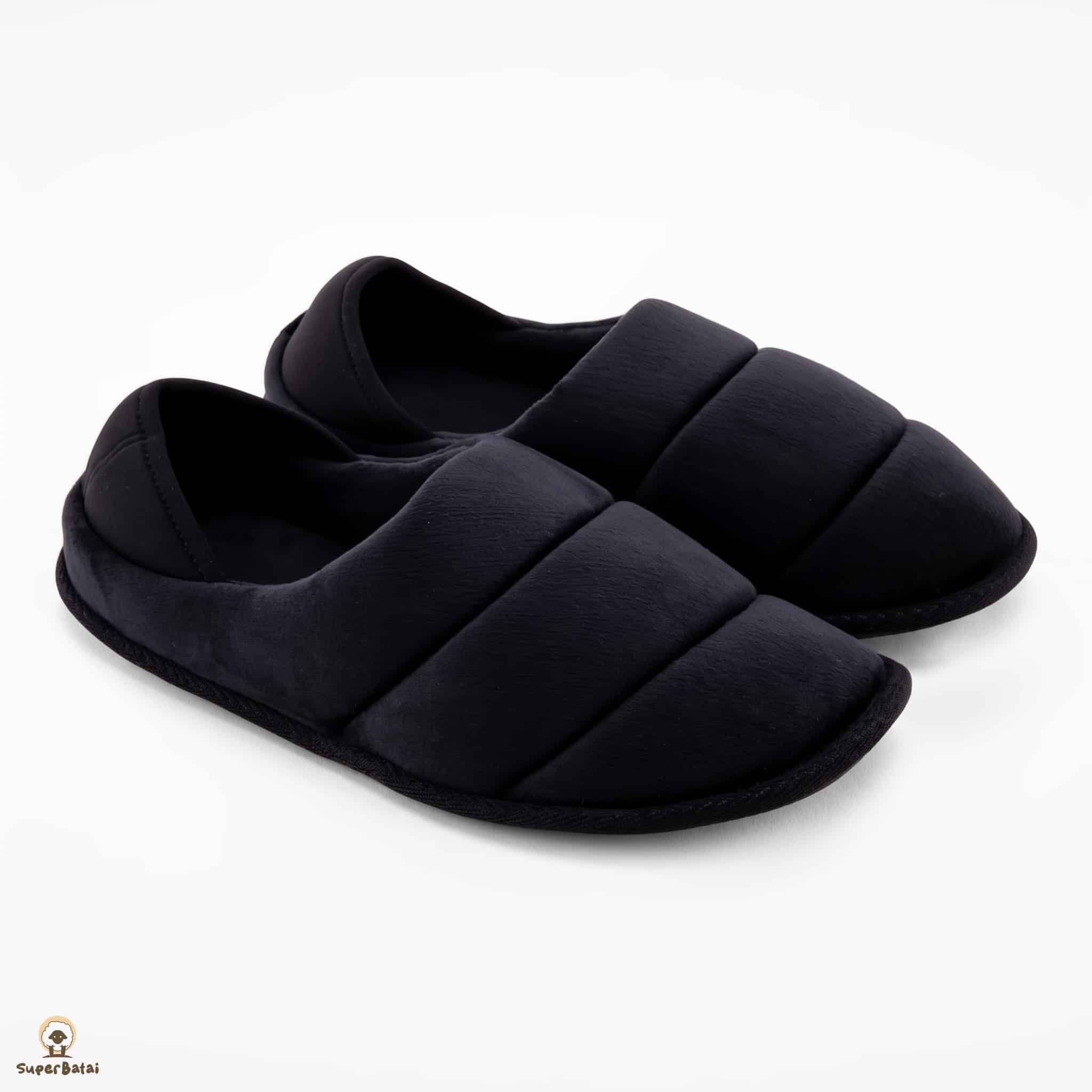 Vyriškos BELSTA šlepetės Cloud Puff, juodos BB-282 Vyriškos BELSTA šlepetės Cloud Puff, juodos BB-282