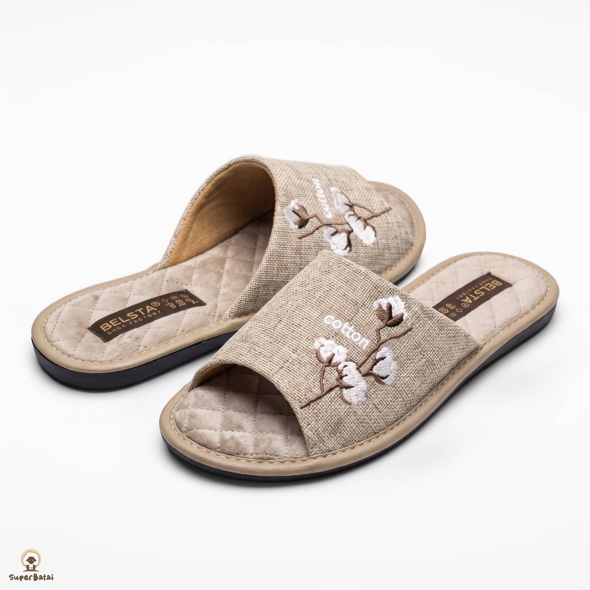 BELSTA šlepetės Cotton CB-258 BELSTA šlepetės Cotton CB-258